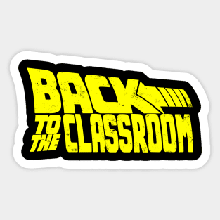 Back to the Classroom Sticker